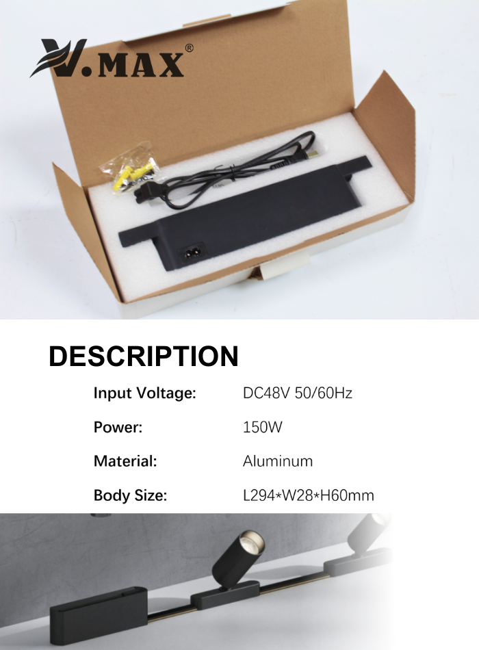 150W LED magnetic driver providing stable constant current output.