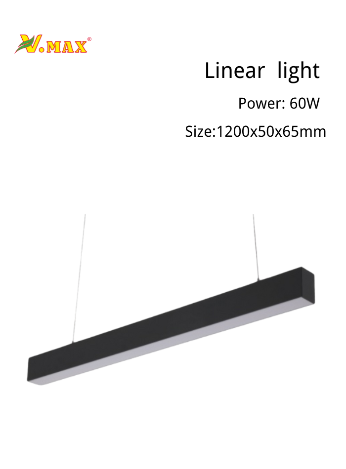 LED Linear Light for Commercial Spaces – Gym, Office, Showroom, Supermarket Lighting