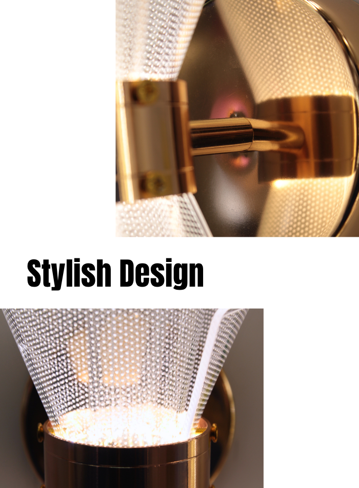 10W Minimalist Hanging Wall Light – 3 Color Modes, Flicker-Free for Bedrooms, Living Rooms