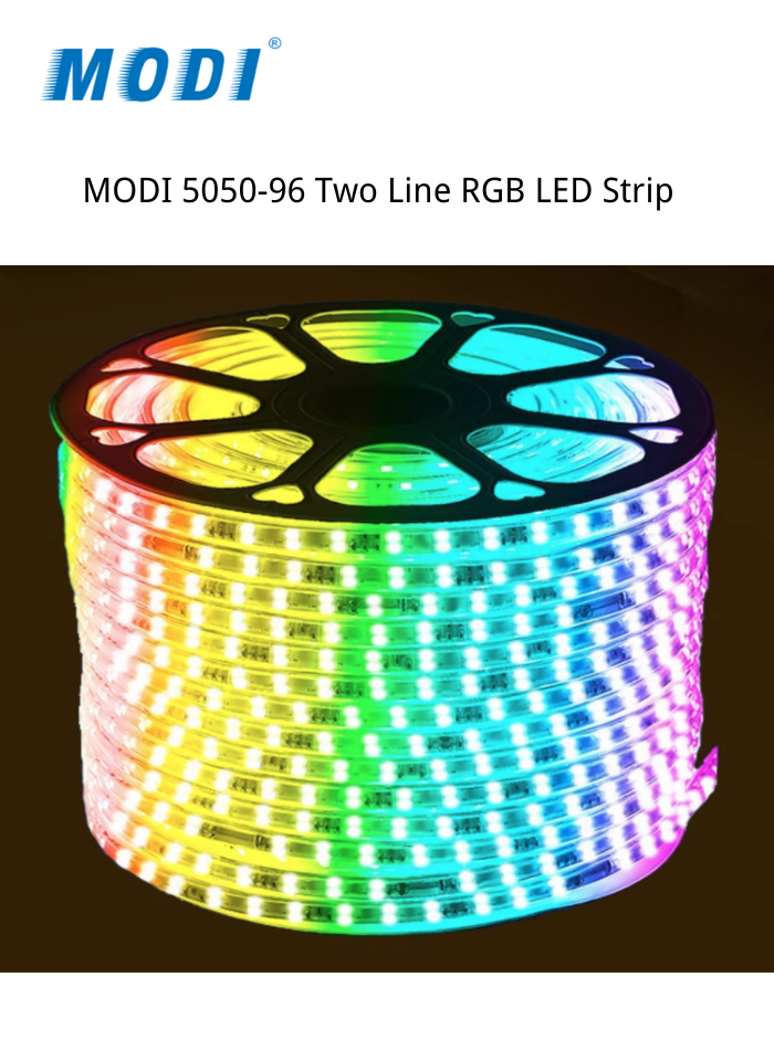 220V RGB LED strip for vibrant color-changing lighting in Kuwait
