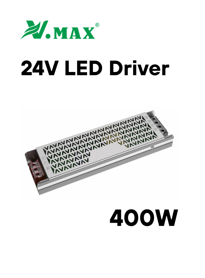 400W 24V LED Driver for LED strips and modules