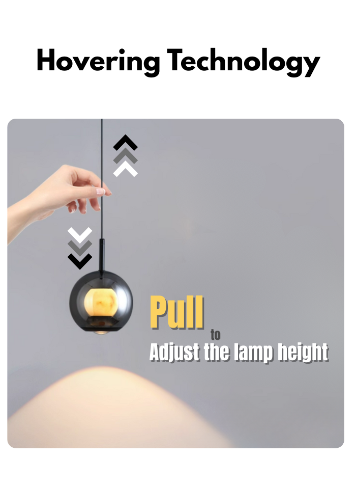 Best Dimmable 10W LED Retractable Pendant Light