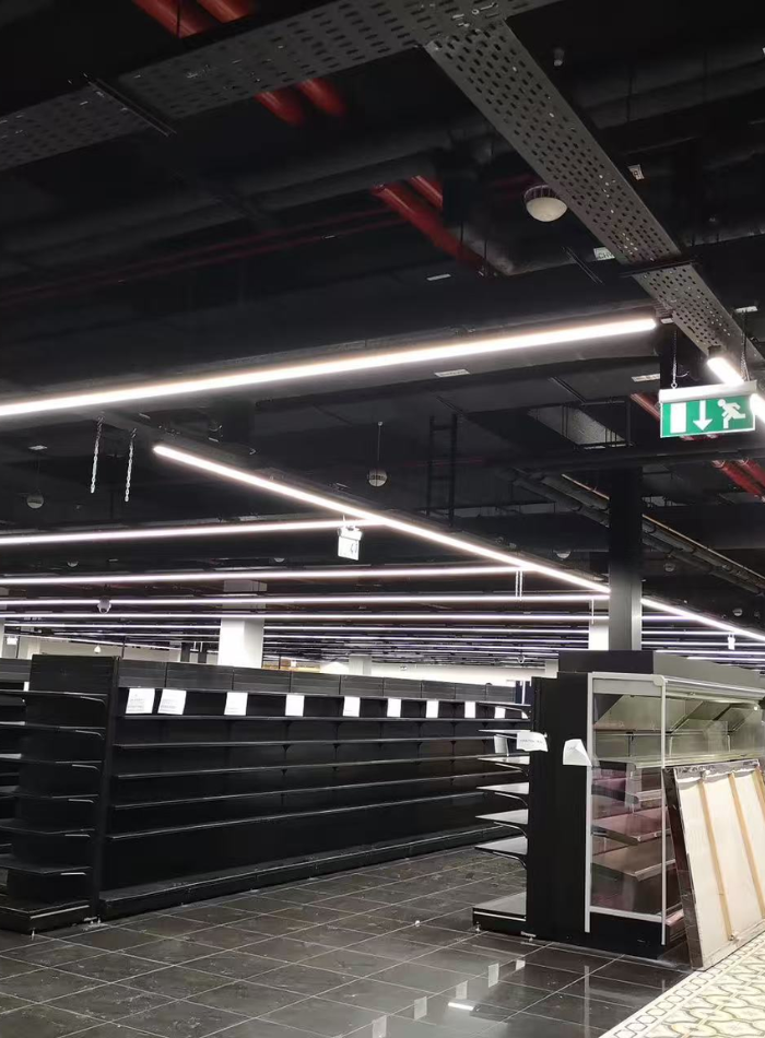 V.MAX 60W LED Linear Light – Modern Pendant Fixture for Commercial Interiors