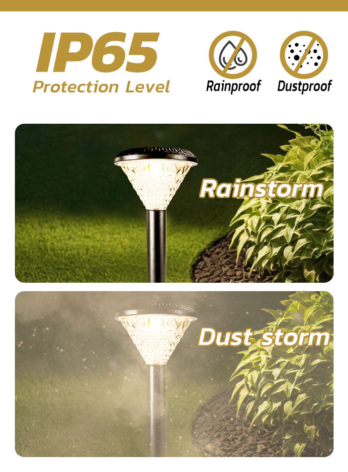 Outdoor Solar Garden Light for Villa Landscape and Courtyard