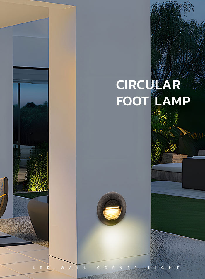 إضاءة أرضية LED مدمجة لإضاءة الدرج المنزلي