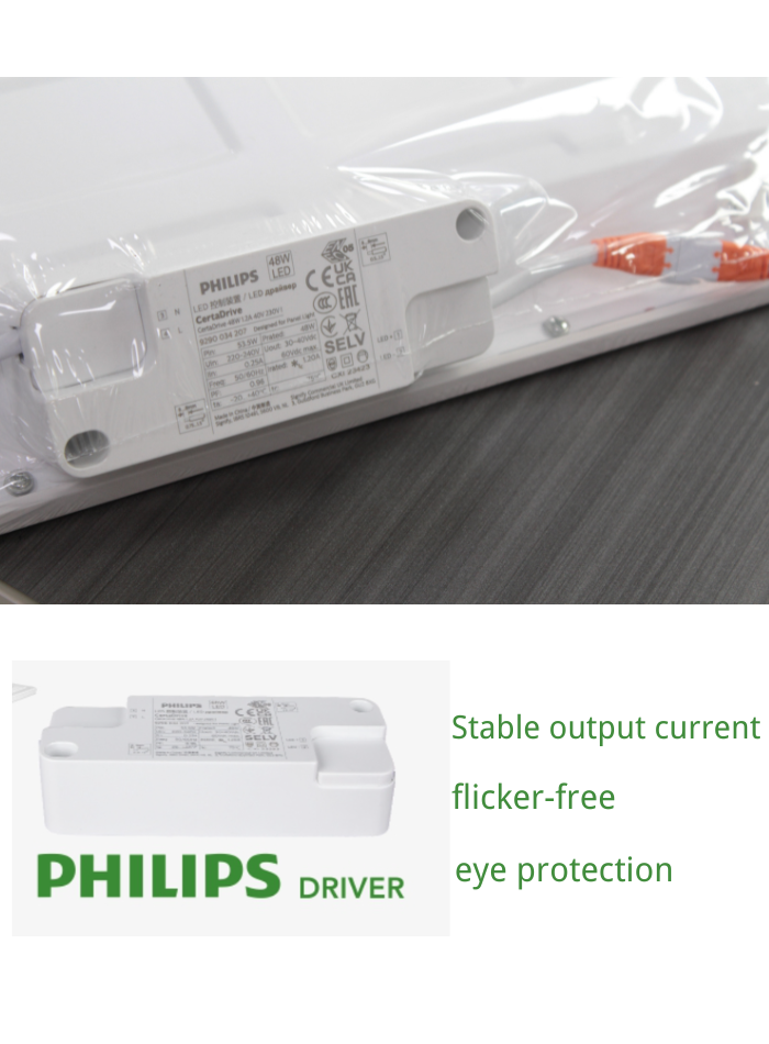 60x60cm LED panel light with Philips driver for commercial lighting in Kuwait