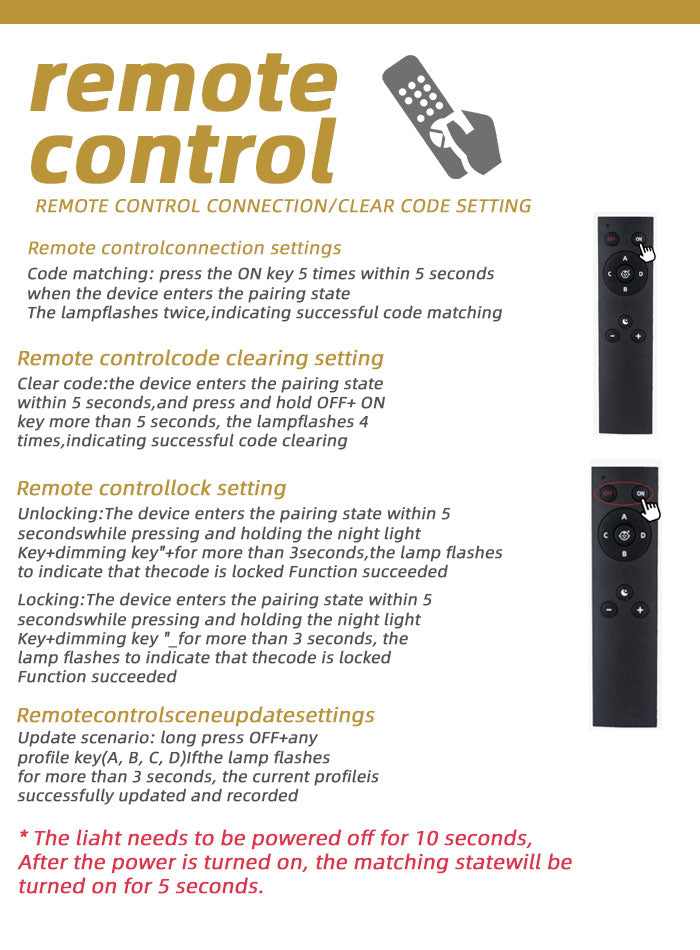 Smart ceiling light Stepless Dimming & Color Temperature Adjustment