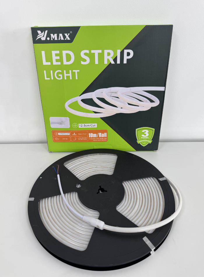 Discover high-efficiency COB LED strip lights for smooth, dot-free illumination. Ideal for homes, offices & retail in Kuwait. Flexible, durable, easy to install.