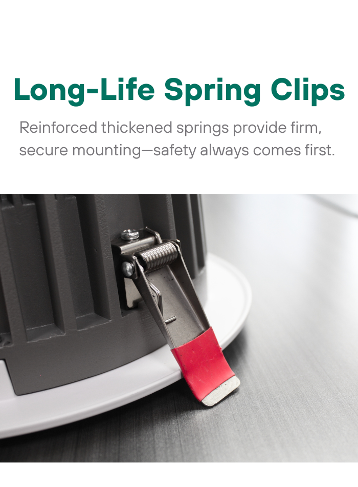 مصباح Vmax COB Downlight 8 بوصة 60 واط - إضاءة تجارية عالية الطاقة مدمجة