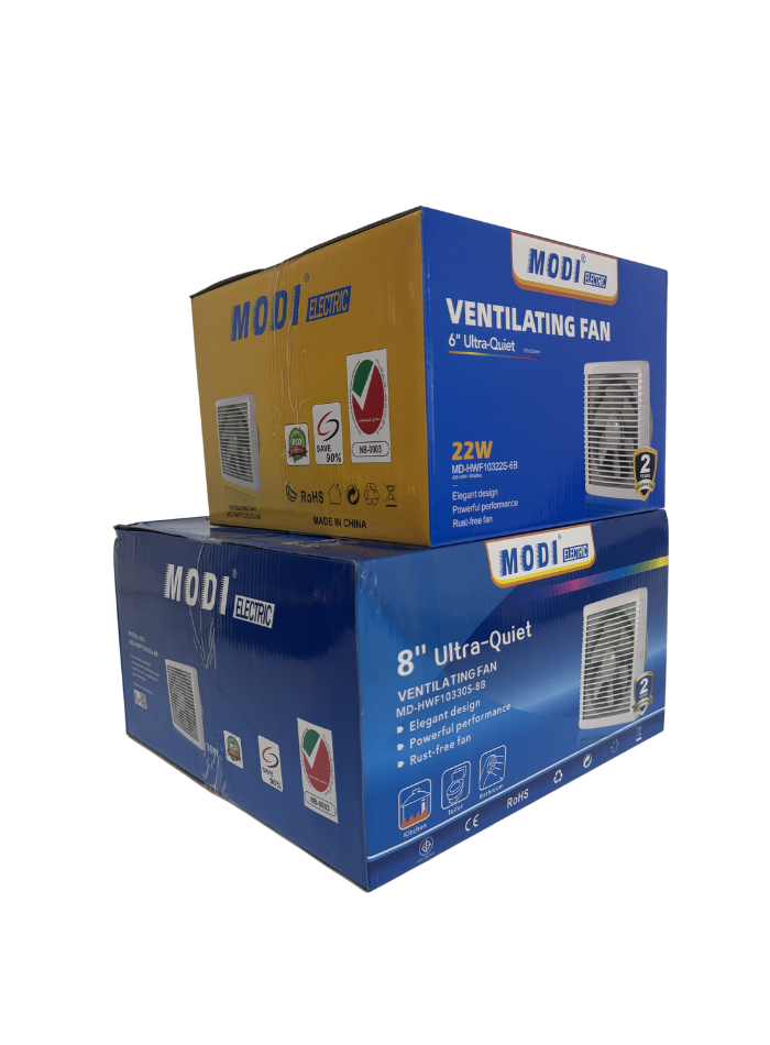 Modi Ventilating Fan,Exhaust fan For Bathroom, Kitchen,Kitchen Extractor Fan,6inch/8inch