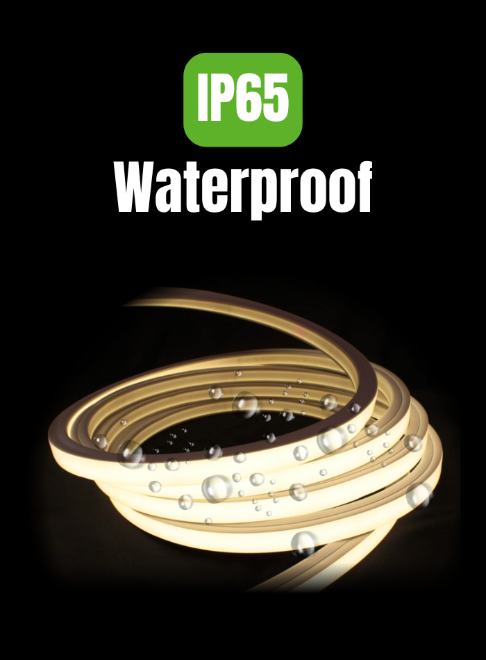 شريط إضاءة LED - إضاءة LED 220 فولت للاستخدام الداخلي والخارجي - 50 مترًا/لفة