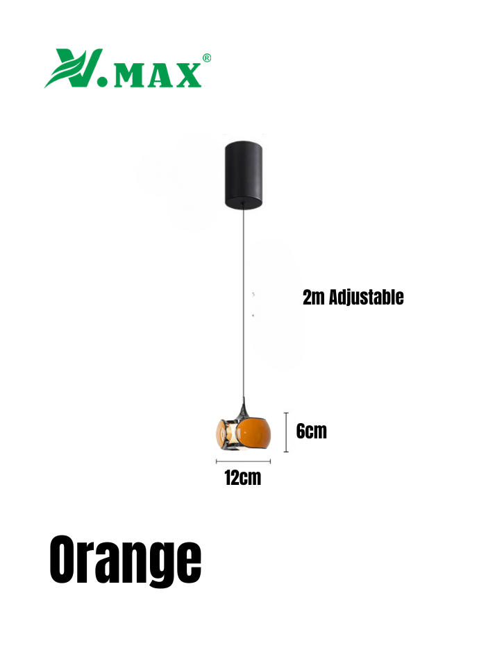 10W Modern Dimmable Pendant Light – Adjustable LED Lighting for Kuwait Home