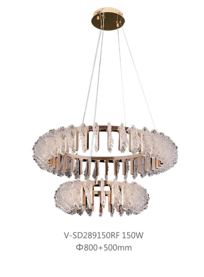 Luxury Crystal Chandelier for Living Room, Dining Room, and Bedroom in Kuwait-free delivery and installation
