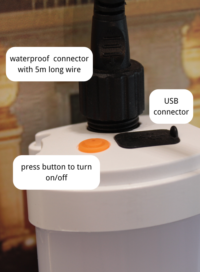 Solar Batten Light – Waterproof, Magnetic & USB Charging | Outdoor LED