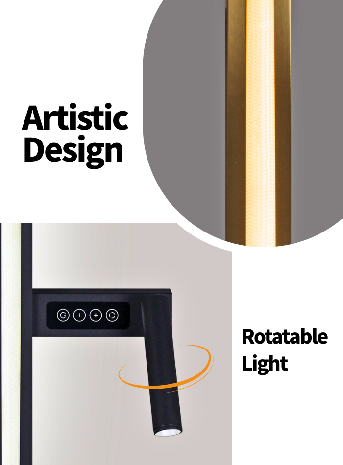 Modern Adjustable LED Wall Light – Stylish Wall Light for Bedroom and Living Spaces