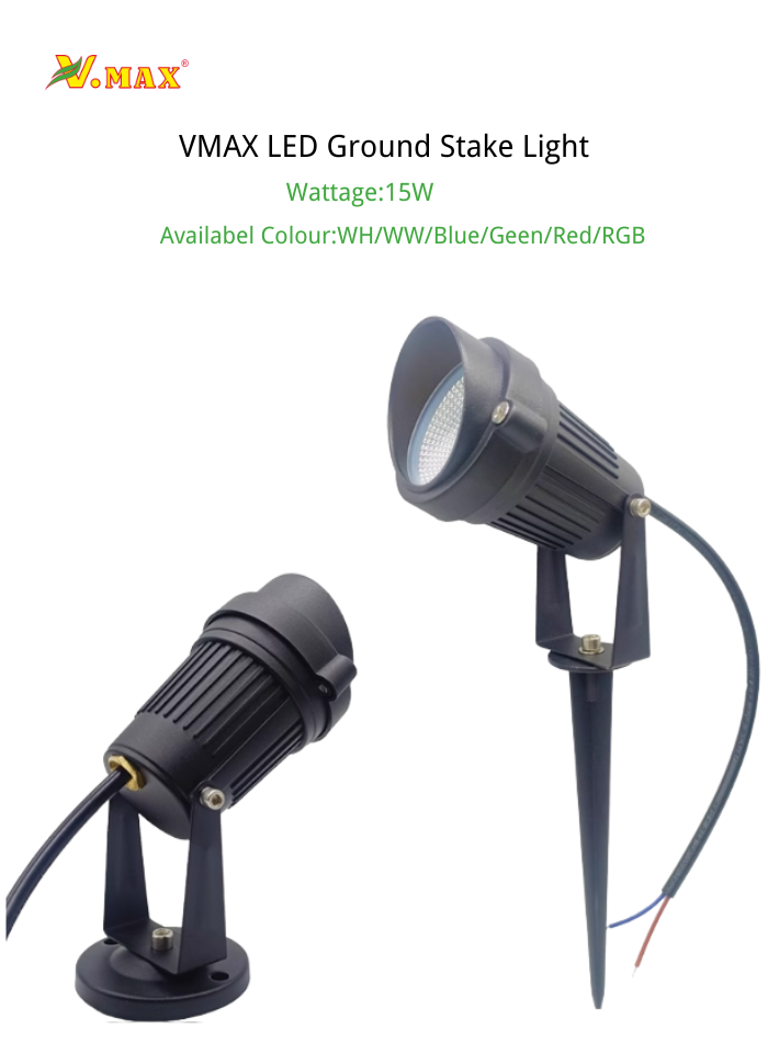 Waterproof LED landscape light for villas and gardens in Kuwait