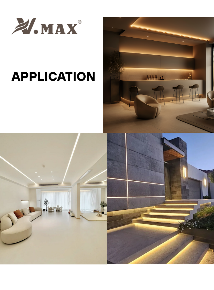 220V Double Line LED Strip Light – 3 Color Options | Indoor & Outdoor Use