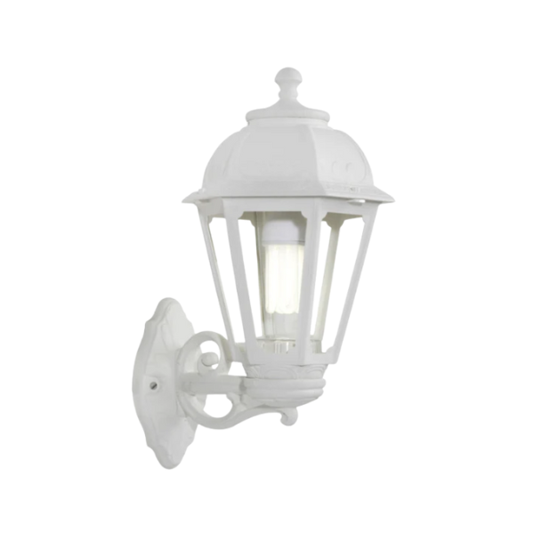Classic white waterproof wall-mounted lamp for exterior home lighting in Kuwait