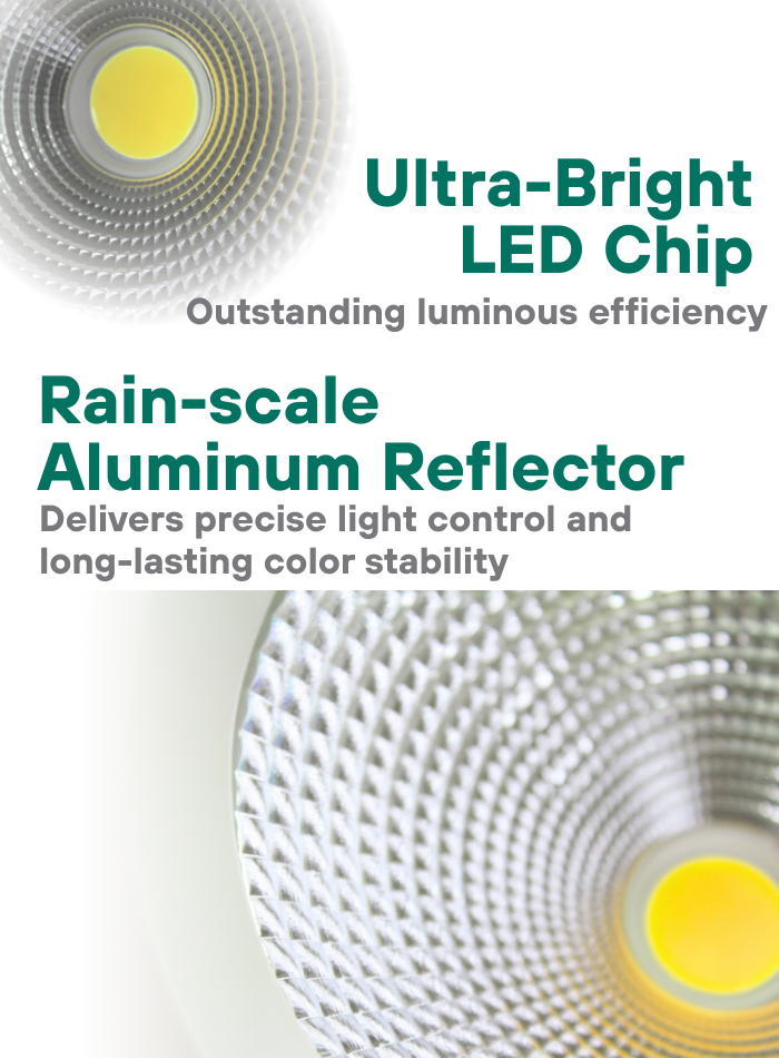 60W ceiling downlight ideal for shopping malls and commercial areas