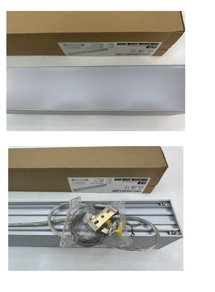 High-efficiency LED linear lighting fixture used in Kuwait gyms, car showrooms, and premium retail stores