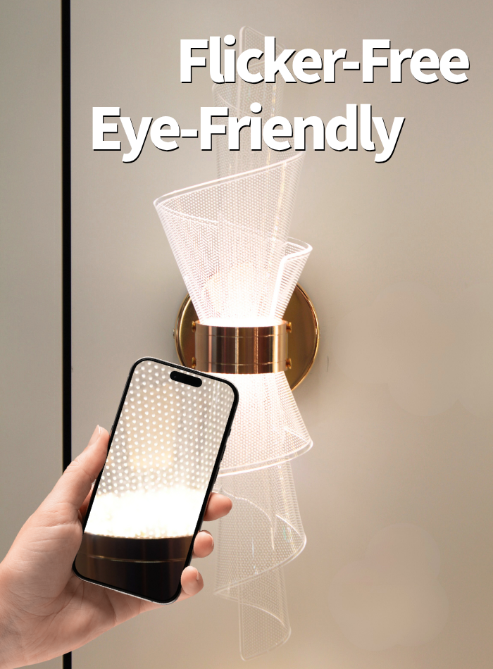 Flicker-free LED Wall Light providing smooth and eye-friendly LED Light in Kuwait.