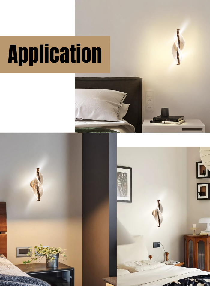 Elegant LED wall light for home decoration, soft and bright LED lighting, perfect for living room and bedroom in Kuwait