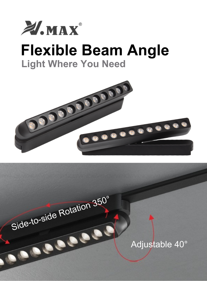Magnetic grille light with adjustable angle, ideal for directing light anywhere