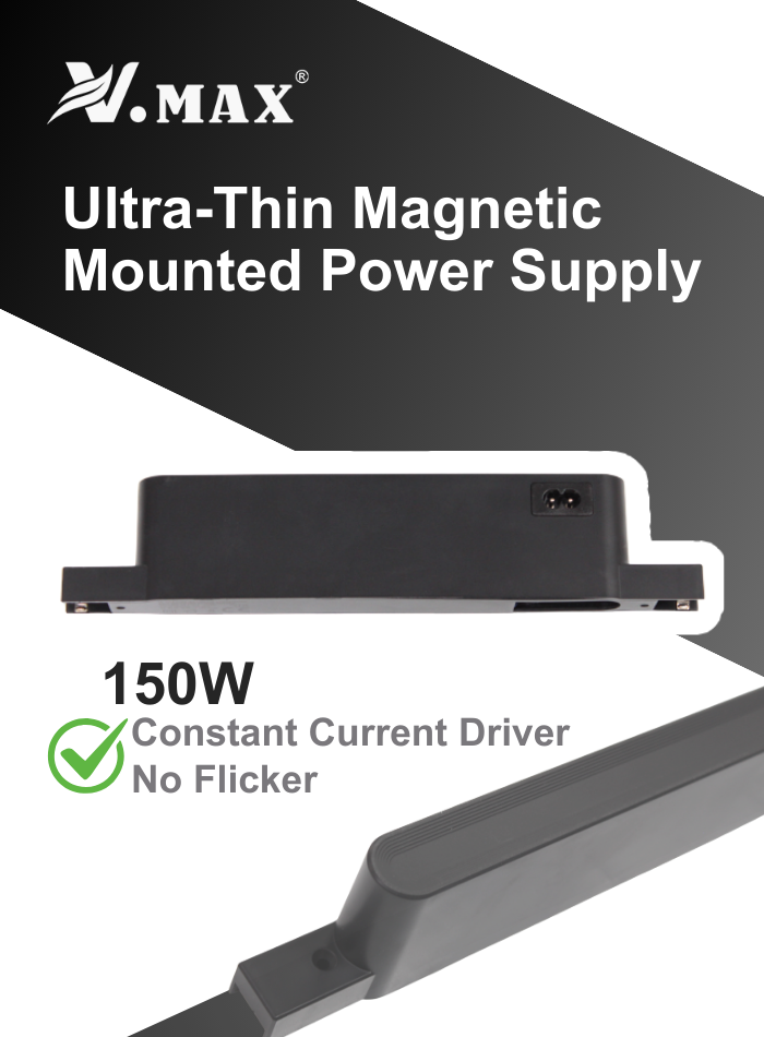 Magnetic LED power supply with constant current, fast delivery.