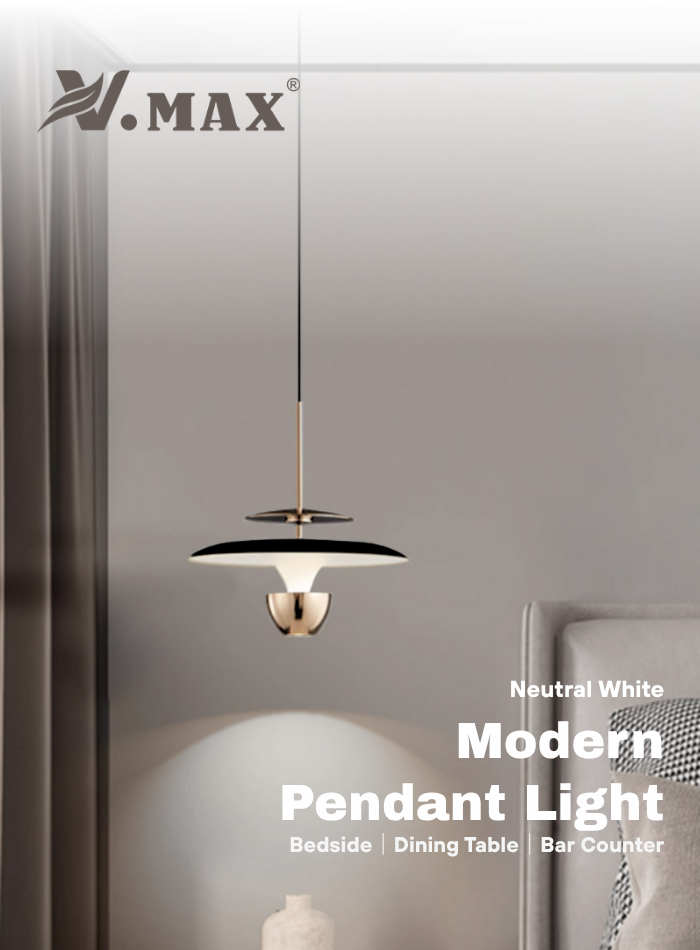 Stylish hanging lamp for bedside, dining room, and bar counter lighting