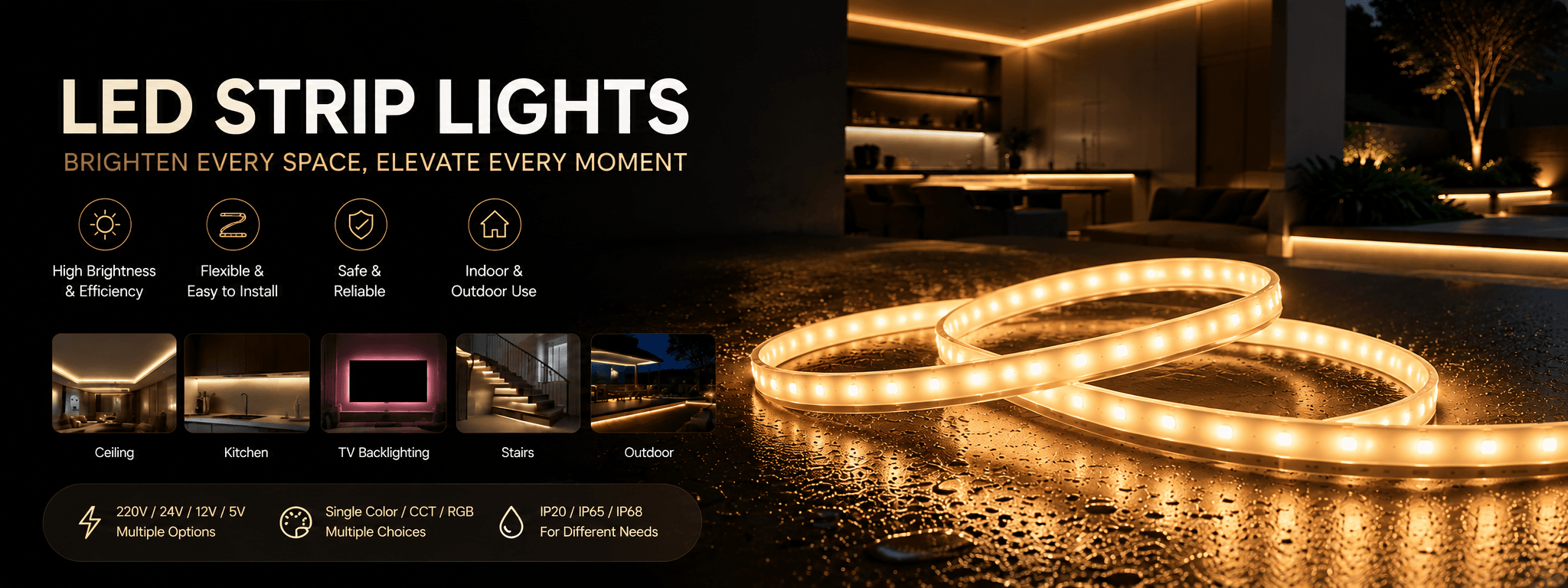 waterproof led strip light