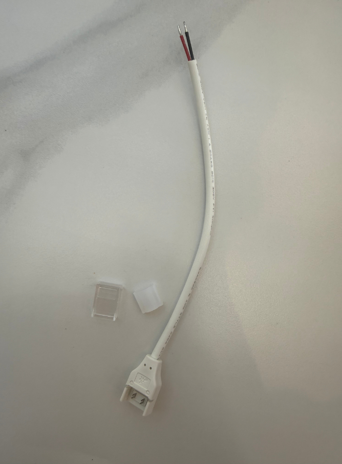 220V direct connect plug for waterproof silicone LED strip light