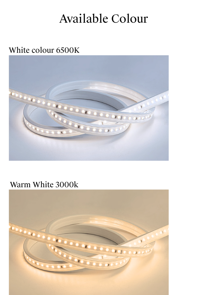 220V LED Strip Light 3535 – 9W/M High Brightness | Half Price Clearance in Kuwait-50M/Roll