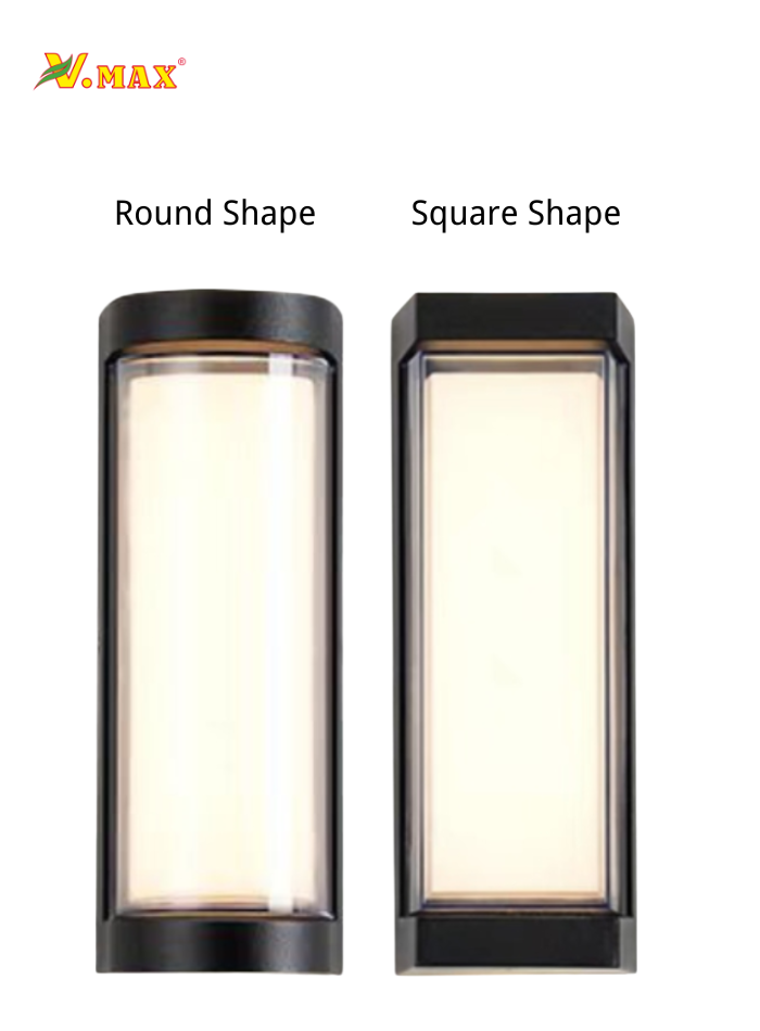 Vmax LED waterproof outdoor wall lamp, corridor balcony Light，3000K