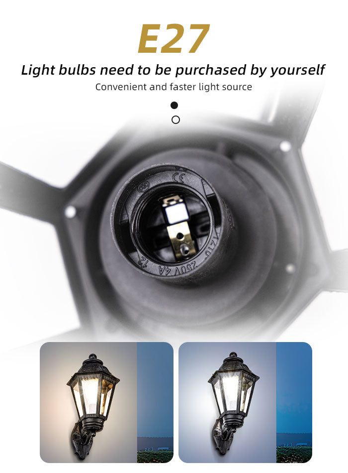 Outdoor Wall Lamp Waterproof Garden  Corridor Staircase Wall  Gate Courtyard Light