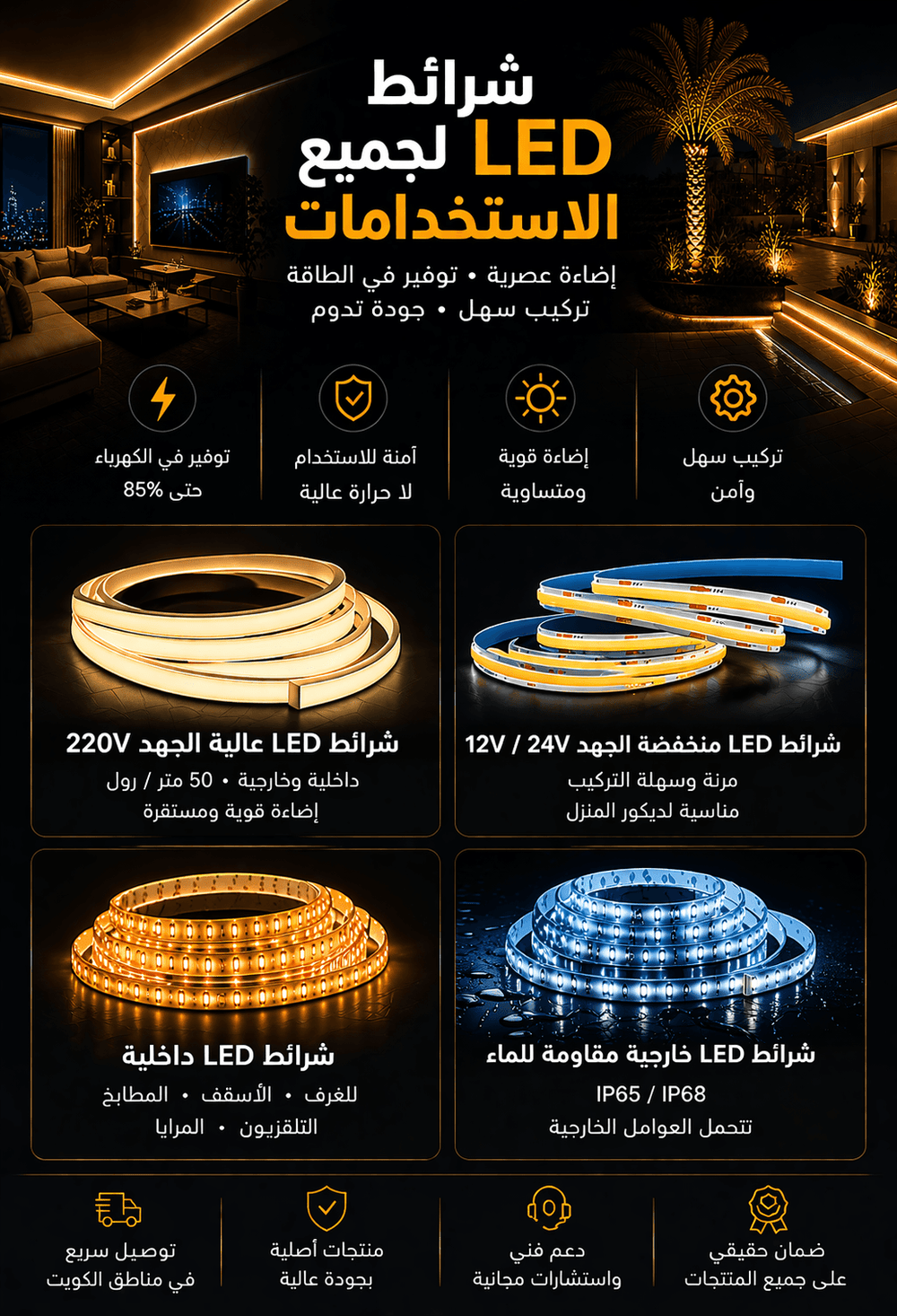 Lighting Store Kuwait | LED Lighting, Outdoor & Solar Lights