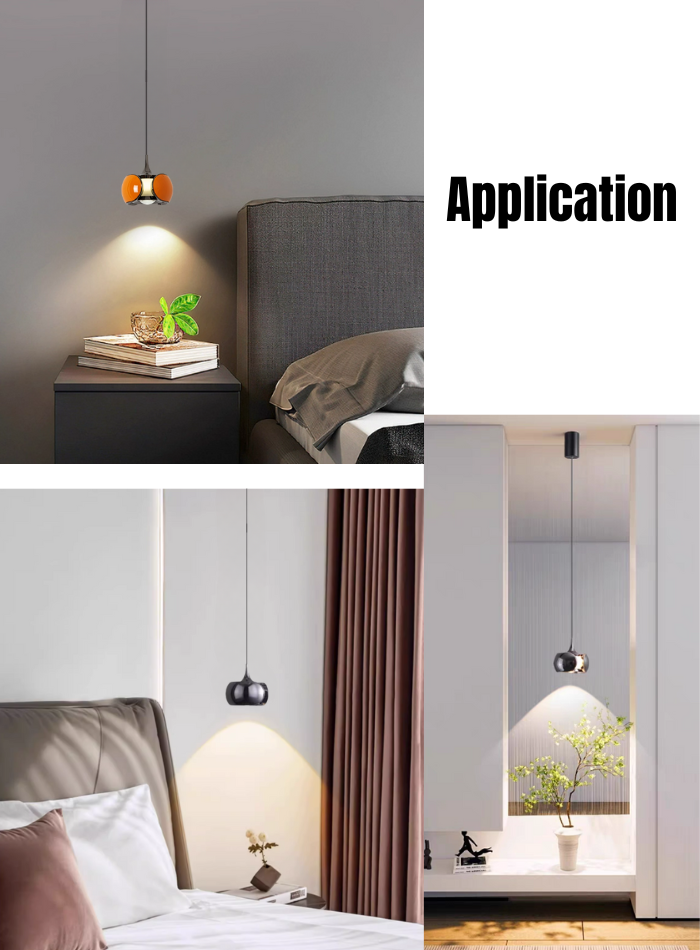 Retro Nordic Metal Glass Pendant Light For Living Room, Bar