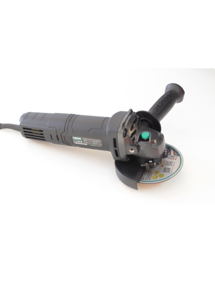 800W angle grinder running at 11000RPM for metal cutting