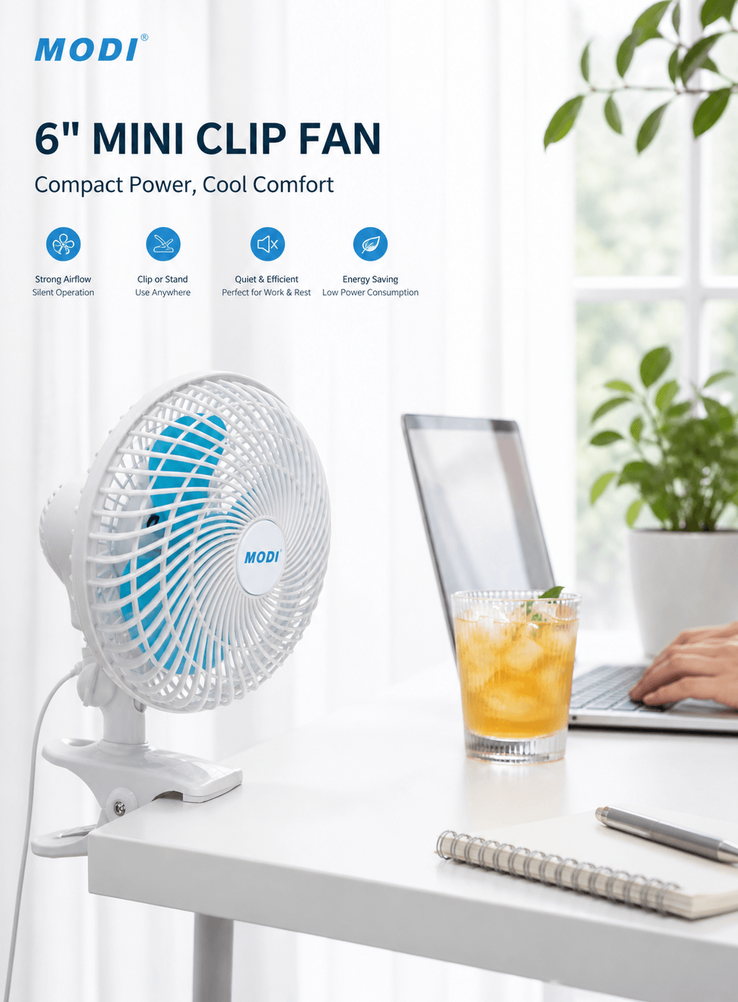 mini clip fan for desk use in Kuwait office cooling fan