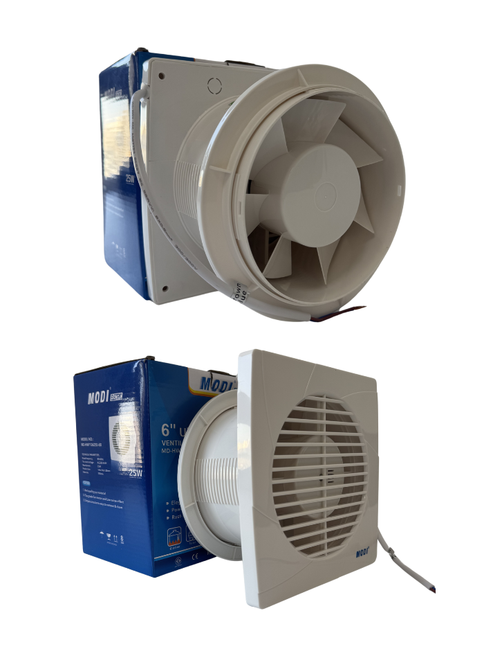 Duct exhaust fan side view ventilation fan for bathroom and kitchen in Kuwait