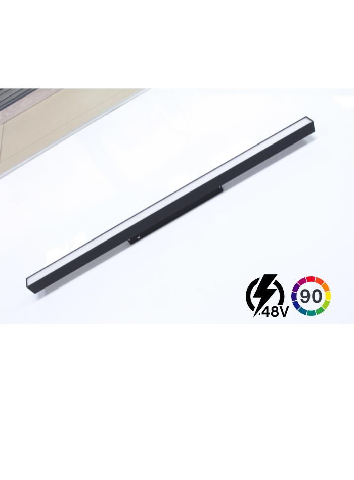 Magnetic Flood Light with high CRI, honeycomb design, soft touch finish, and flicker-free lighting