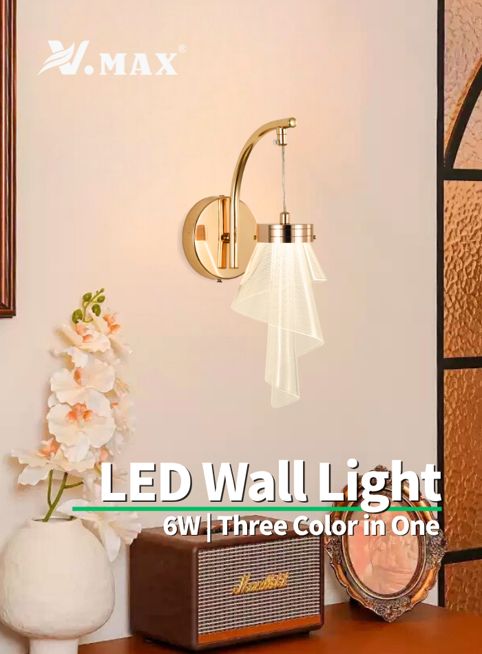 Modern LED Wall Light for bedroom and hallway in Kuwait, stylish hanging design