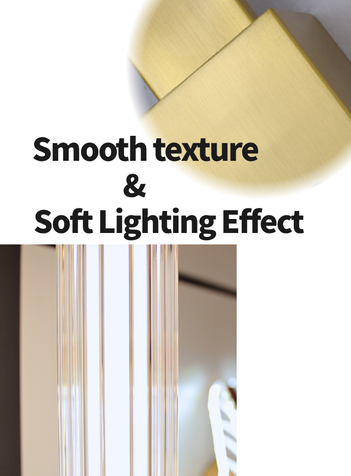 8W LED wall lamp with soft light effect, glare-free illumination for cozy bedroom and living room