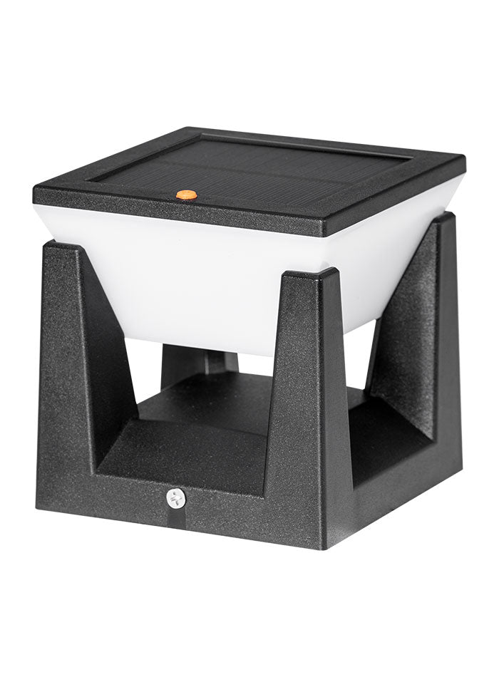 Solar pillar light for villa gate and garden column lighting